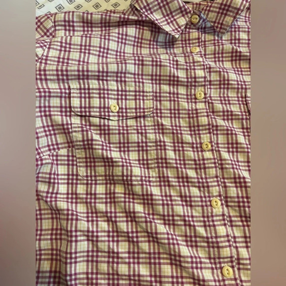 ORVIS Roll tab pink button down shirt, size XLarge women’s - Picture 4 of 16